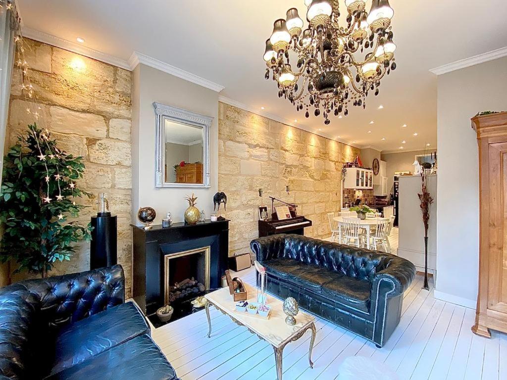 Grand Appartement Haussmanien De Standing Avec Jacuzzi Terrasse Et Parking En Hyper Centre Burdeos Exterior foto